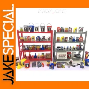 1/18 Scale Car Diorama Garage Scene