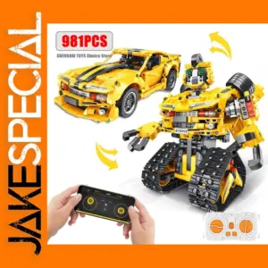 RC Building Blocks Robot Racing Car Set