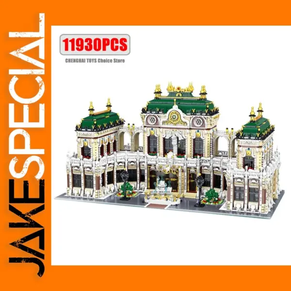 Luxury Palace Building Blocks Model 11930PCS
