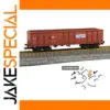 HO Scale 1:87 Brown RENFE Gondola Car Set