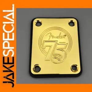 75th Anniversary Electric Guitar Neck Plate