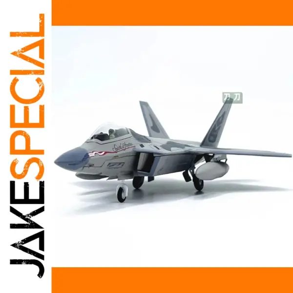 1:100 Scale F-22 Stealth Fighter Model