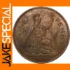 1954 One Penny Elizabeth II Replica Coin