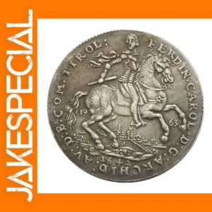 1963 Austria Commemorative Silver Coin Replica