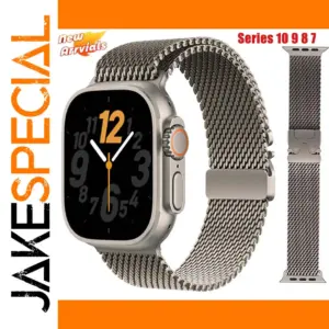 Stainless Steel Mesh Strap for Apple Watch Ultra2