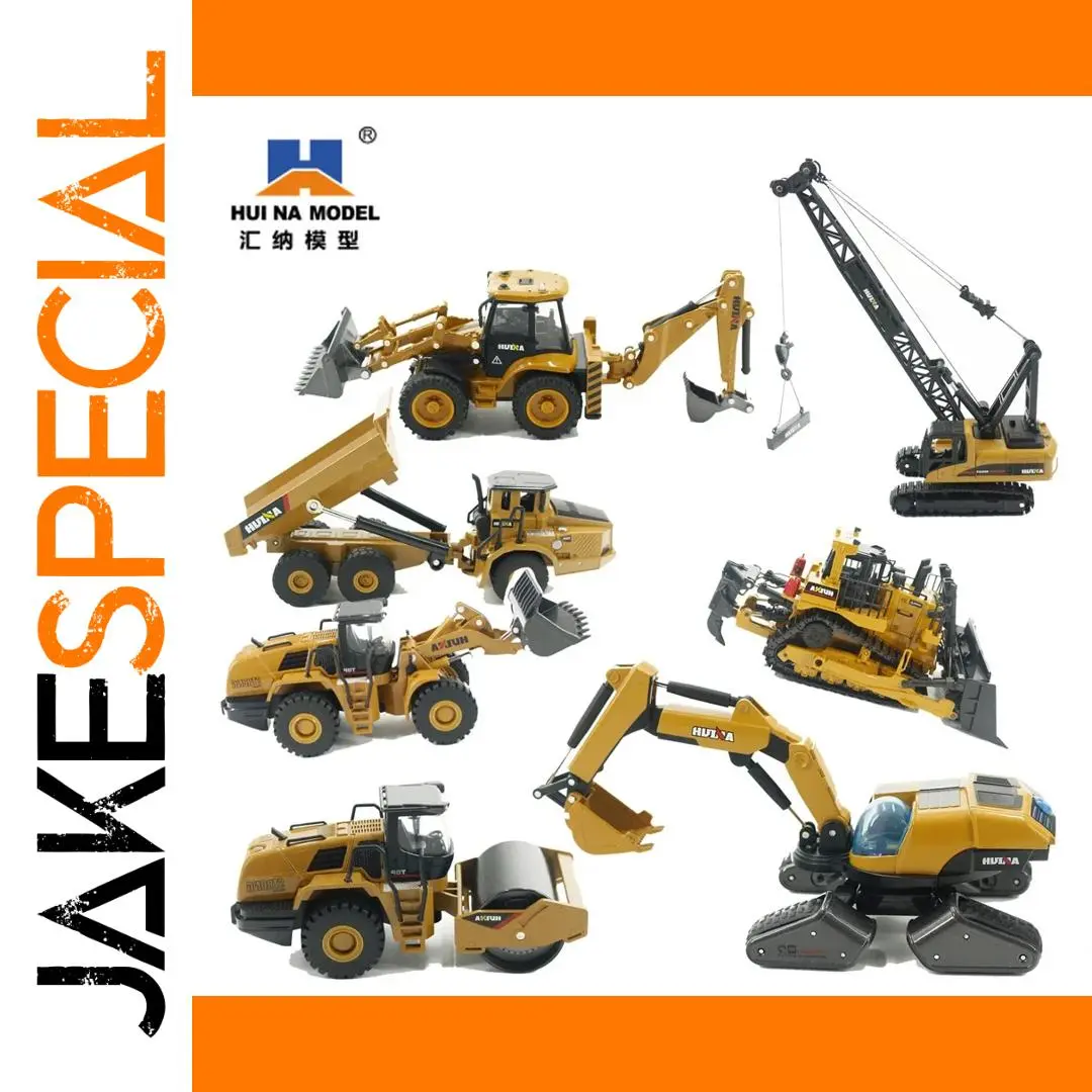 Huina 1:50 Static Mixer Dump Truck Model 1 Huina 1:50 Static Mixer Dump Truck Model