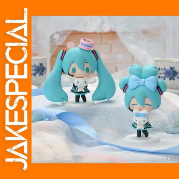 Hatsune Miku and Cinnamoroll PVC Figure Set