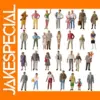 30pcs O Scale Painted Miniature Figures