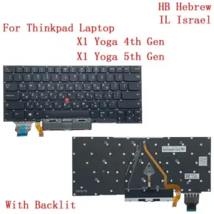 US Keyboard for Lenovo ThinkPad X1 Yoga G4/G5 17 98d04124 no logo
