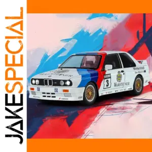 1:24 M3 E30 1988 Mpower Alloy Diecast Car Model