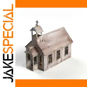1/72 Eastern Europe Wooden Church Model Kit