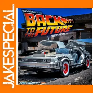 WELLY 1:24 Delorean Time Machine Model Car