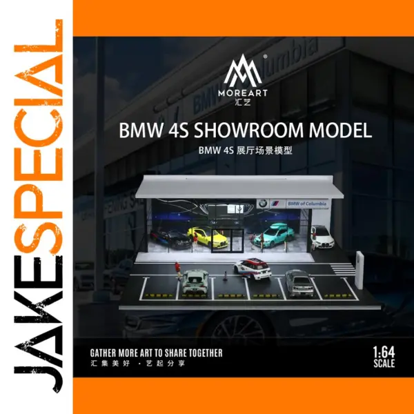 TimeMicro MoreArt 1:64 Scale Power 4S Showroom Car