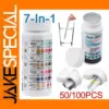 7-in-1 Pool Water Test Strips for Quality