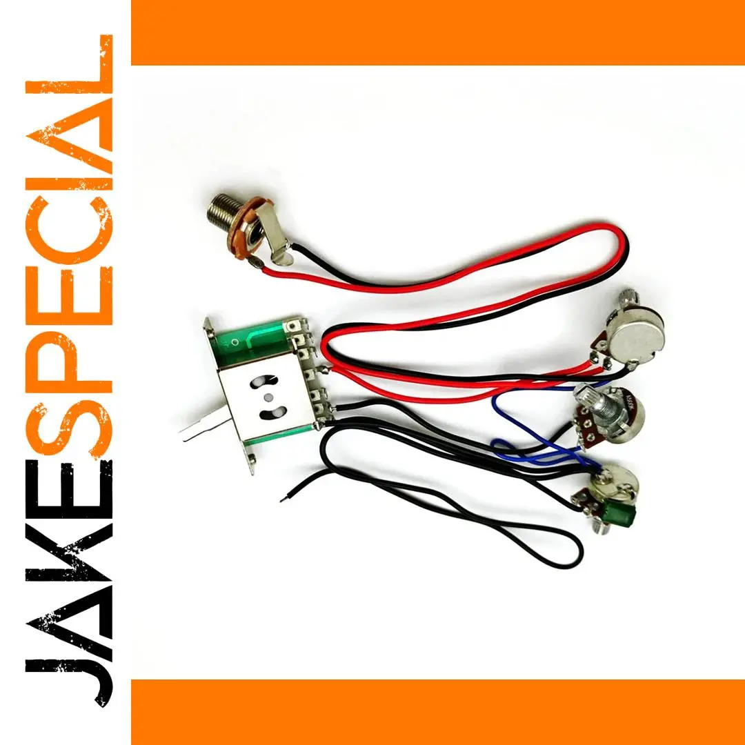 Prewired Wiring Harness Kit for ST Guitar 1 Prewired Wiring Harness Kit for ST Guitar