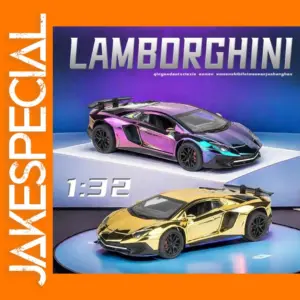 Electroplated Lamborghini SVJ Model 1:32