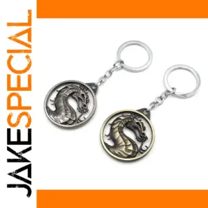 Mortal Kombat Dragon Keychain Alloy Accessory