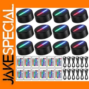 Multi-Color LED Lamp Base for Atmosphere Settings