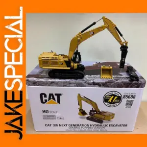 DM 1:87 Scale CAT 395 Excavator Alloy Model