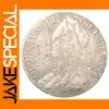 George II Silver Plated Coin Replica 1840