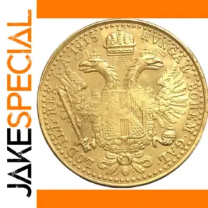 Habsburg 1 Ducat Gold Copy Coin 1915
