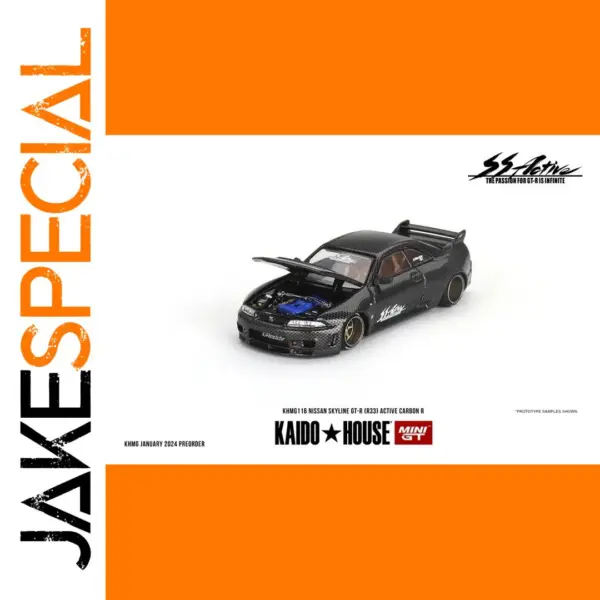 Nissan Skyline GT-R (R33) Diecast Model 1:64