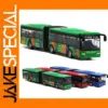 Alloy Double Section Diecast Bus Model Toy