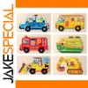 Educational Wooden Traffic Puzzle for Kids