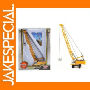 1:87 Alloy Excavator Model in Yellow
