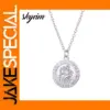 Saint Christopher Religious Charm Necklace