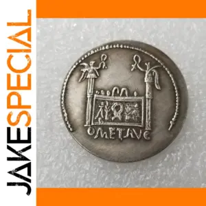 Vintage Brass Replica Decorative Coin 39mm