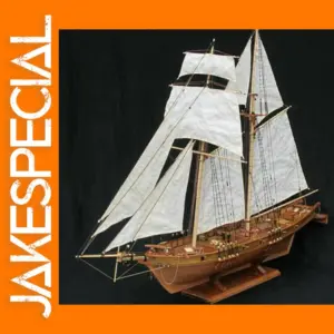 1:100 Wooden Sailing Boat Model DIY Kit