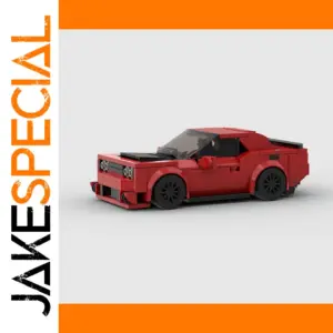Challenger Demon Sports Car Building Set 379pcs