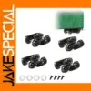 4pcs N Scale Roller Bearing Truck Bogies