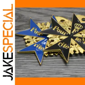 Prussian Blue Medal Commemorative Badge
