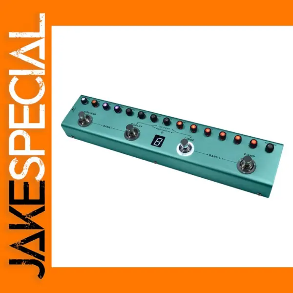 Guitar Multi Effects Pedal with Bluetooth Connectivity