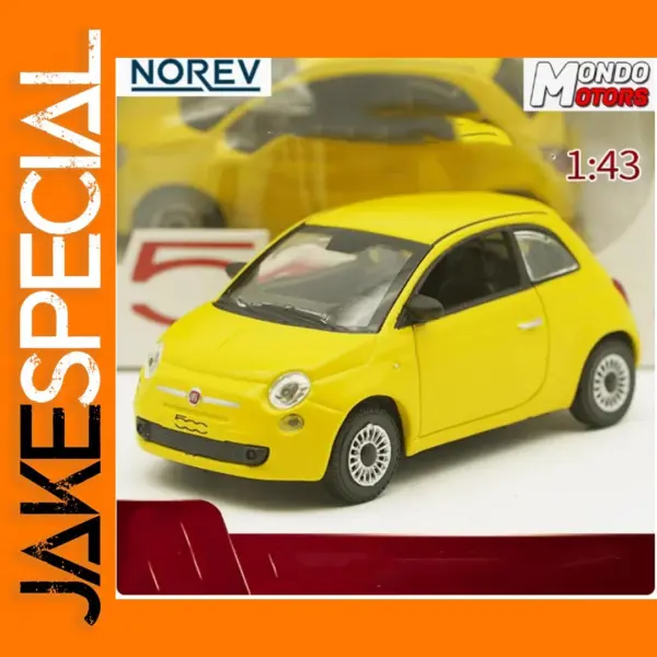 Diecast Fiat 500 1:43 Alloy Model Collection