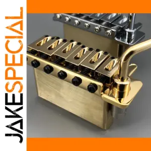 Chrome Brass Block Tremolo Bridge for Guitar