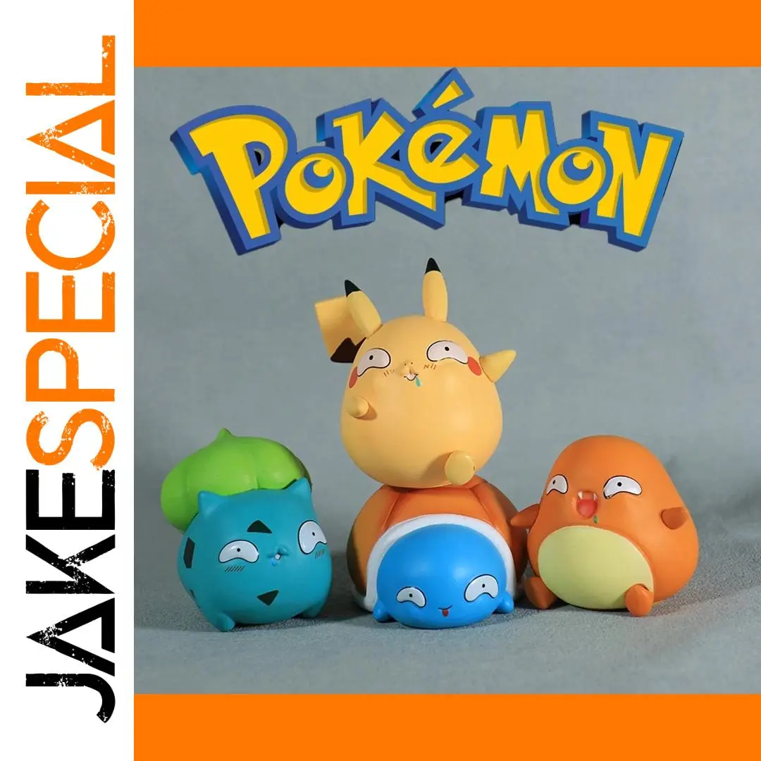 Kawaii Pikachu Charmander Squirtle Model Figure 1 Kawaii Pikachu Charmander Squirtle Model Figure