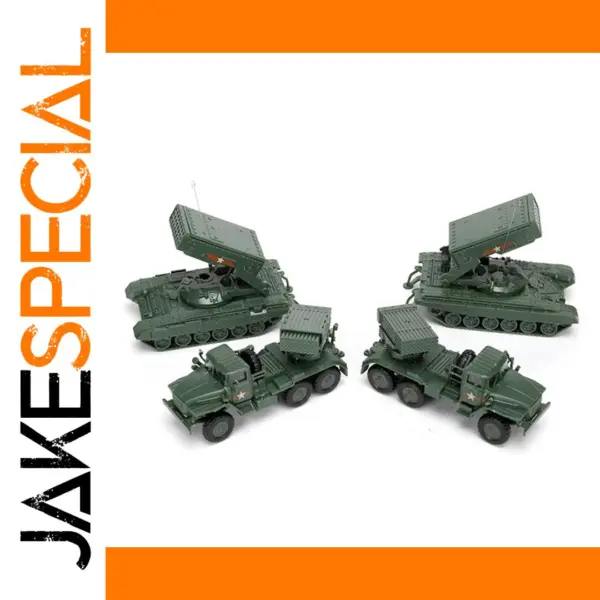 1/72 Soviet BM-21 Rocket Launcher Model Kit