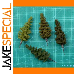 14cm Miniature Pine Trees for Model Diorama