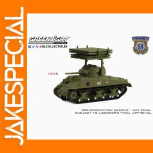 1:64 Scale 1945 M4 Sherman Tank Model