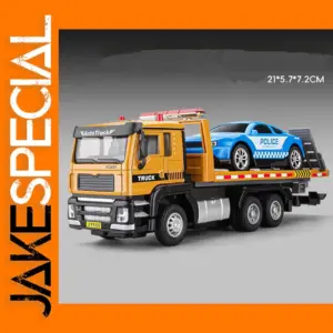 1:50 Alloy Pull Back Flatbed Car Model