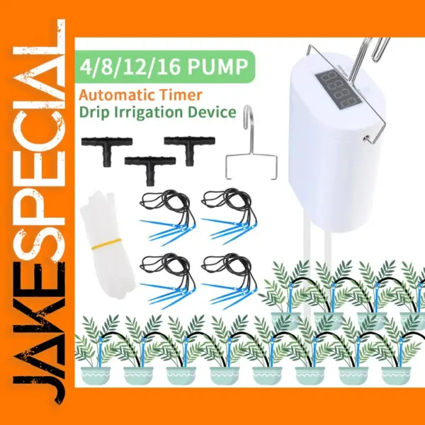 Automatic Plant Watering Pump Timer System