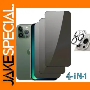 Anti Spy Tempered Glass for iPhone 16 15 14 13