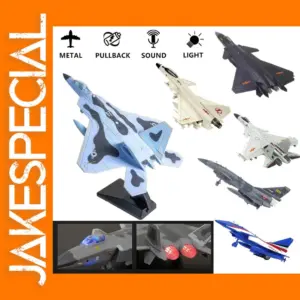 Pullback Jet Fighter Model with Lights and Sound
