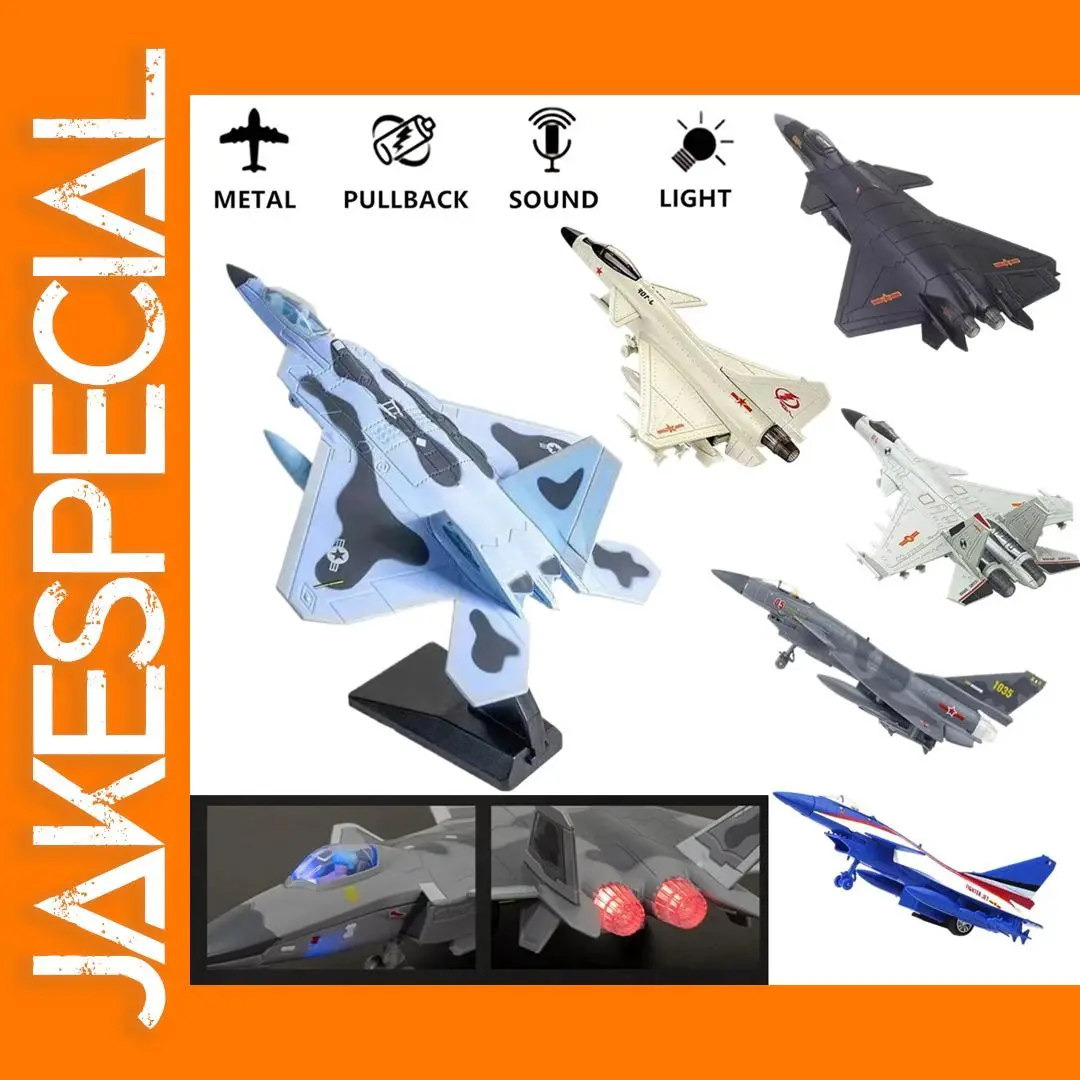 Pullback Jet Fighter Model with Lights and Sound 1 Pullback Jet Fighter Model with Lights and Sound