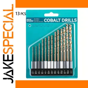 13-Piece M35 Cobalt Drill Bit Set