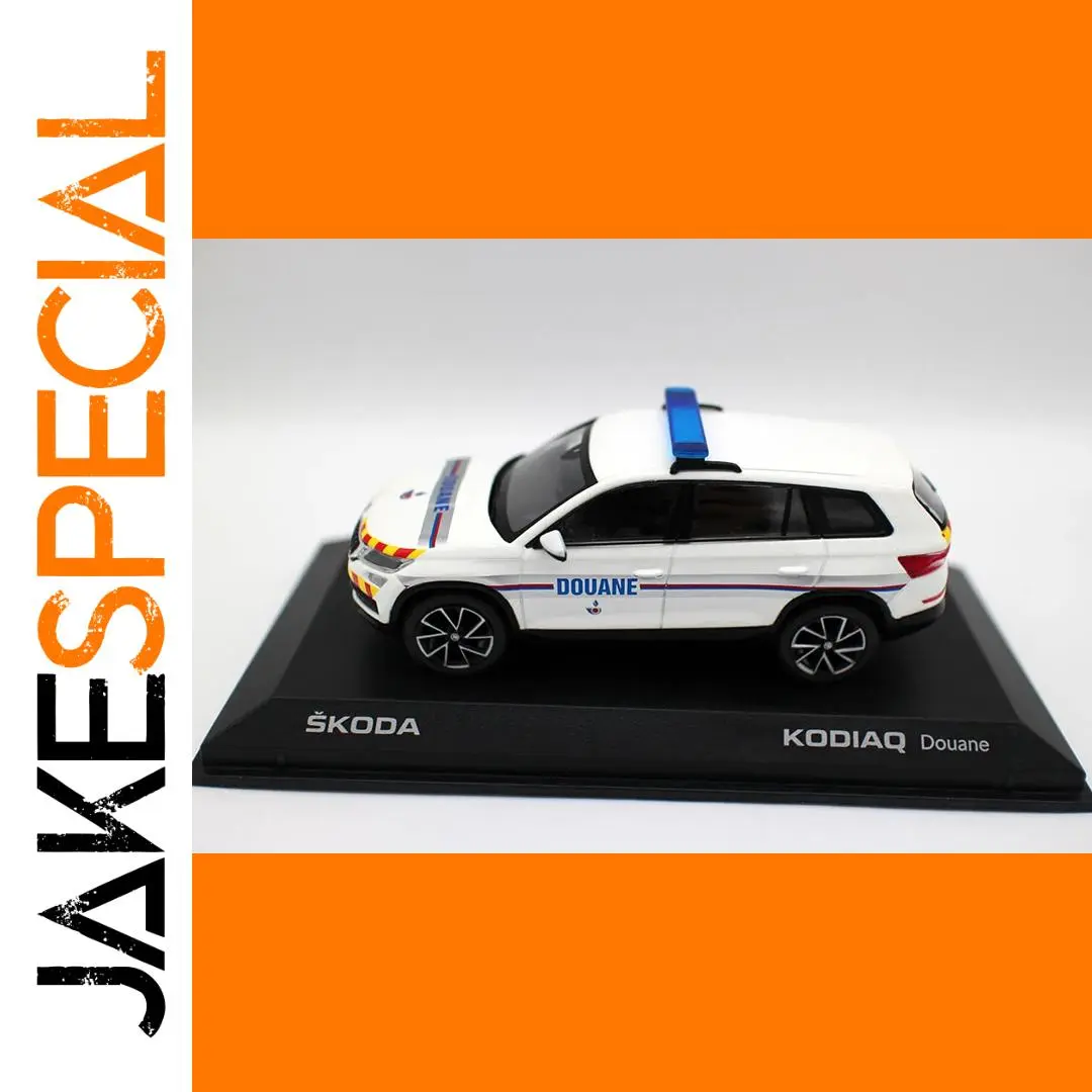 Škoda Kodiaq Douane Diecast Model 1:43 Scale 1 Škoda Kodiaq Douane Diecast Model 1:43 Scale