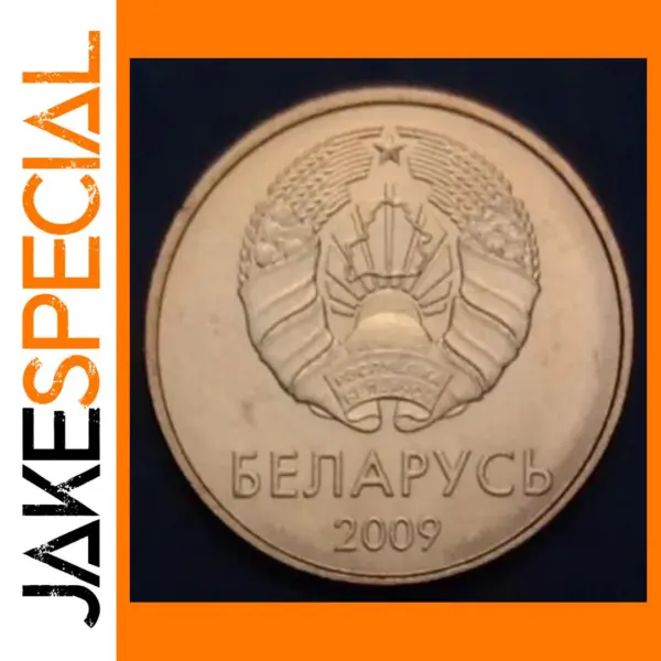 15mm Belarus Commemorative Coin, Genuine Collectible